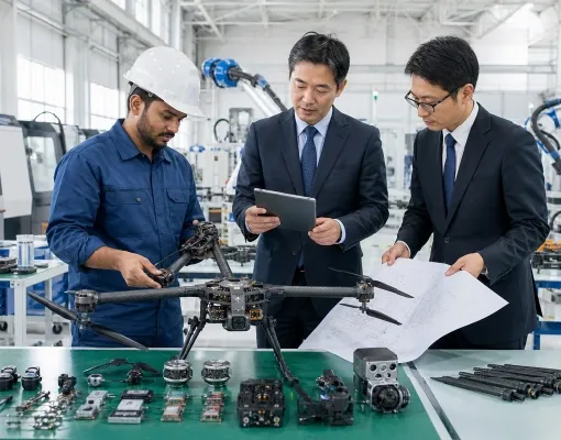 Get Japan Make Drone Parts and Components in India